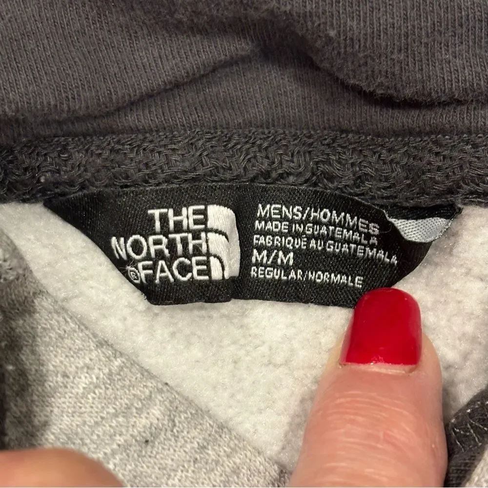 The North Face Gray Hoodie Sweatshirt M